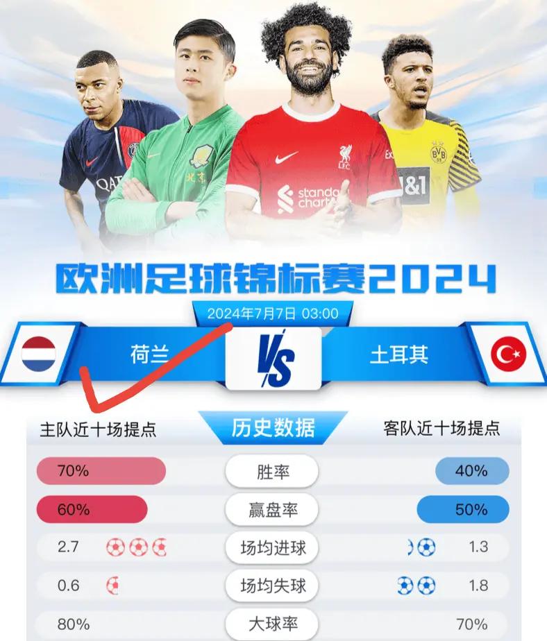 荷兰队战胜土耳其，实力不容小视的简单介绍